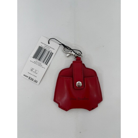 Vera Bradley Handsanitizer Holder Merry Mischief Ornaments NWT $39.00 - Picture 2 of 2